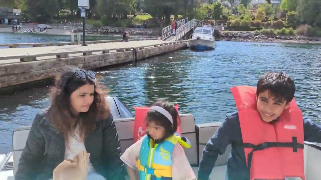 Beautiful boat ride from Port Moody BC(Canada)