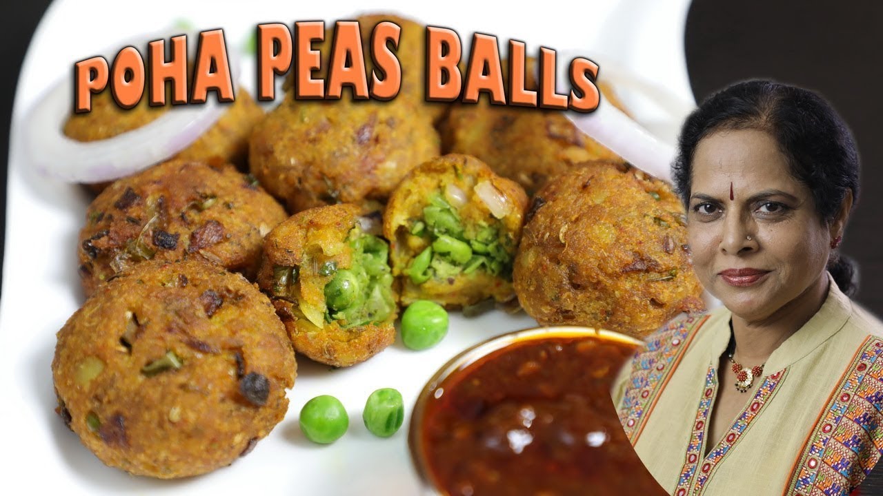 मात्र १० मिनट में बनाइये पोहा से एकदम स्वादिष्ट नाश्ता | Poha Peas Balls | Atima