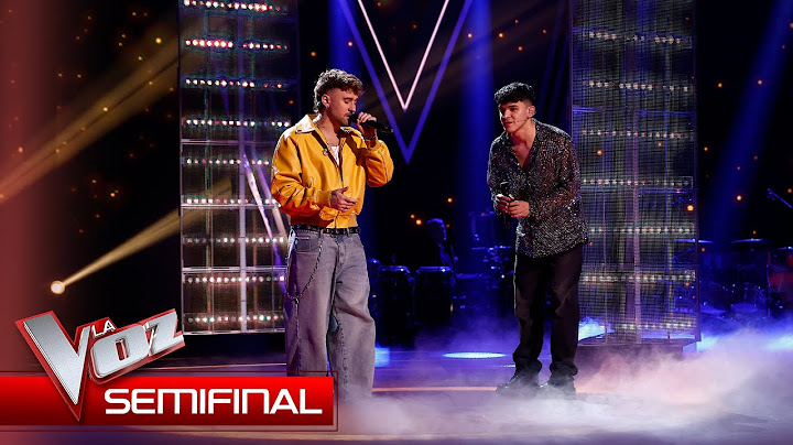 Dani Fernández y Manuel cantan "Me has invitado a bailar" | Semifinal | La Voz Antena 3 2024