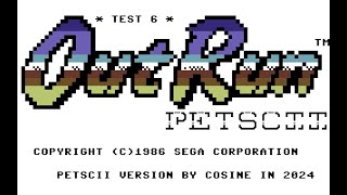 OutRun PETSCII Test 6