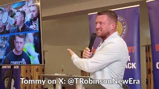 🇬🇧💯Tommy Robinson gives uplifting talk at the Britain First Conference!🔥💯