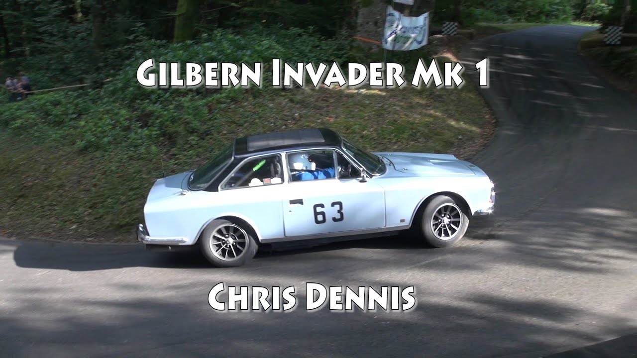 Gilbern Invader Mk 1 at the 5 clubs hillclimb meeting Wiscombe Park September 2014 Chris Dennis