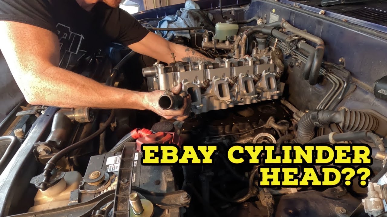 Installing a cheap eBay cylinder head on my Prado 1KZTE YouTube