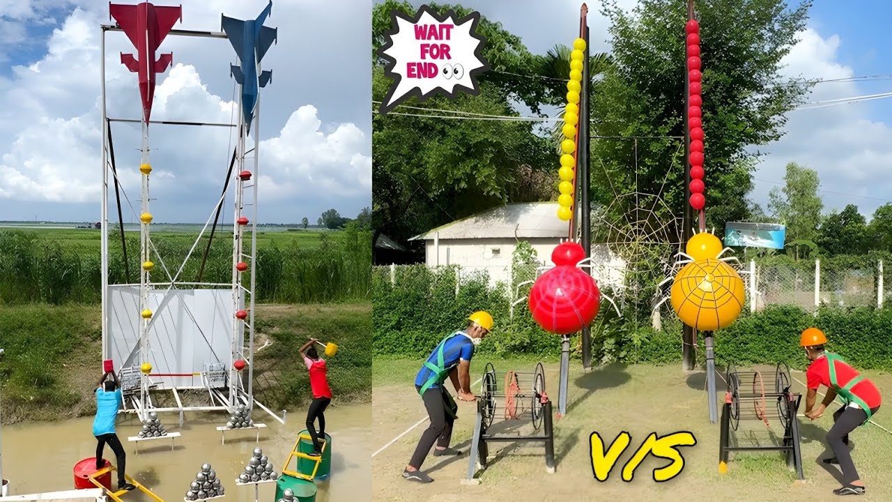 Race to Burst the Balloon – Guess the Winner 🤔 | Never Give up 🏆/ Sahil Challenge