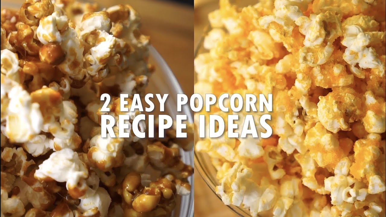 Healthy Quick & Easy Popcorn Recipe