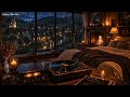 🌙 Cozy Apartment Chill Lounge Music | Elegant Midnight Atmosphere for Calm Sleep #relax #cozy