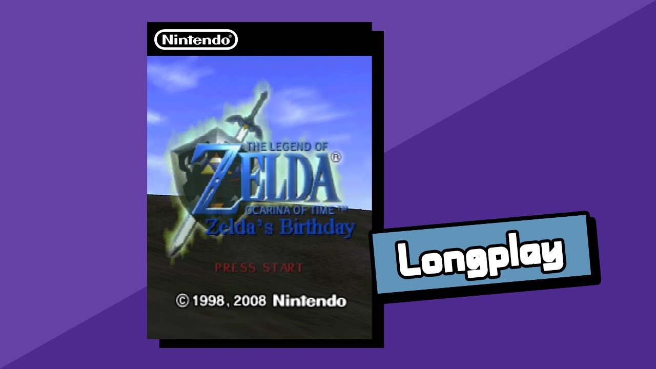 Let's Fail Zelda's Birthday [Longplay]