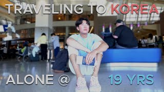KOREA TRAVEL VLOG 🇰🇷~ traveling to korea ALONE at 19 ✈️