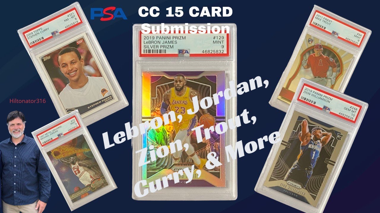PSA COLLECTOR'S CLUB 15 CARD SUBMISSION UNBOXING YouTube