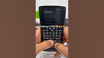 2025 😮‍💨 #cheating #calculator #examcheating #college #techtok