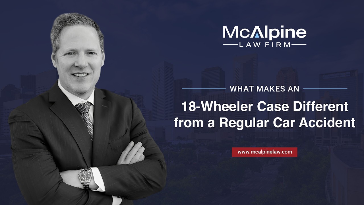 What Makes an 18-Wheeler Case Different from a Regular Car Accident
