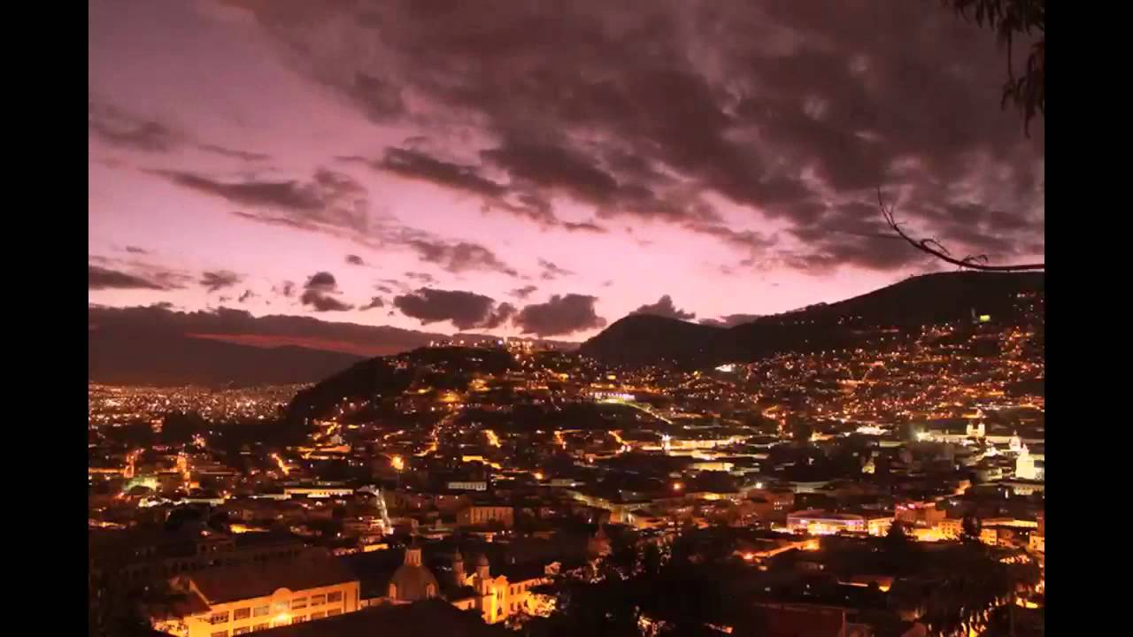 Time lapse QUITO-ECUADOR