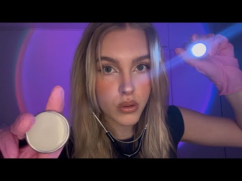 ASMR quick cranial nerve exam 🩺 | soft spoken