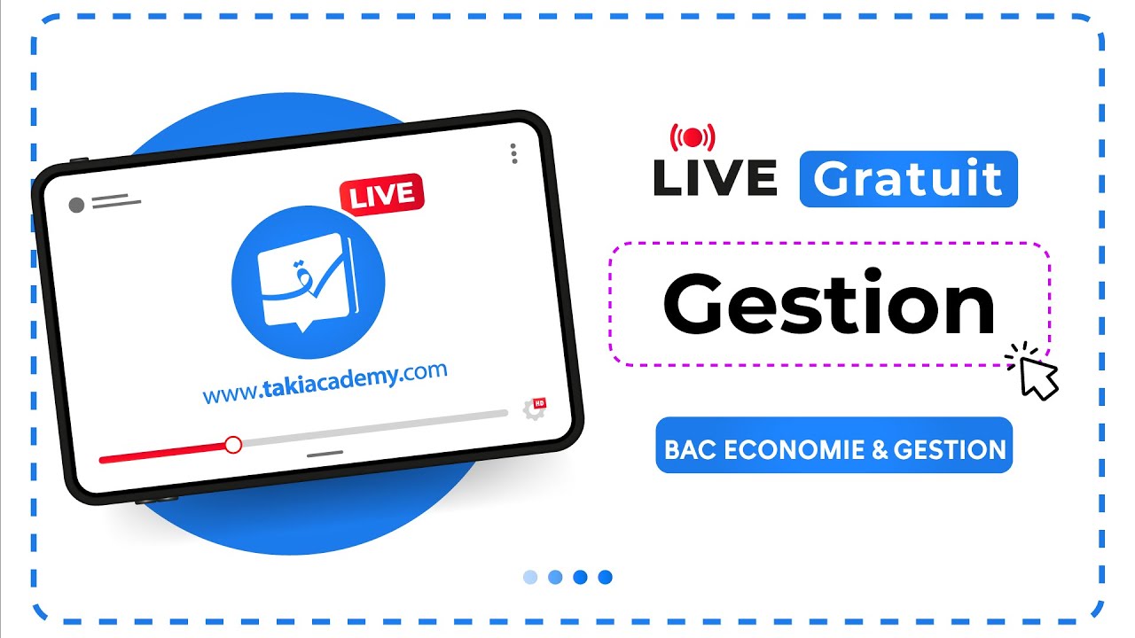 🔴 Rec | Bac Economie & Gestion | Gestion