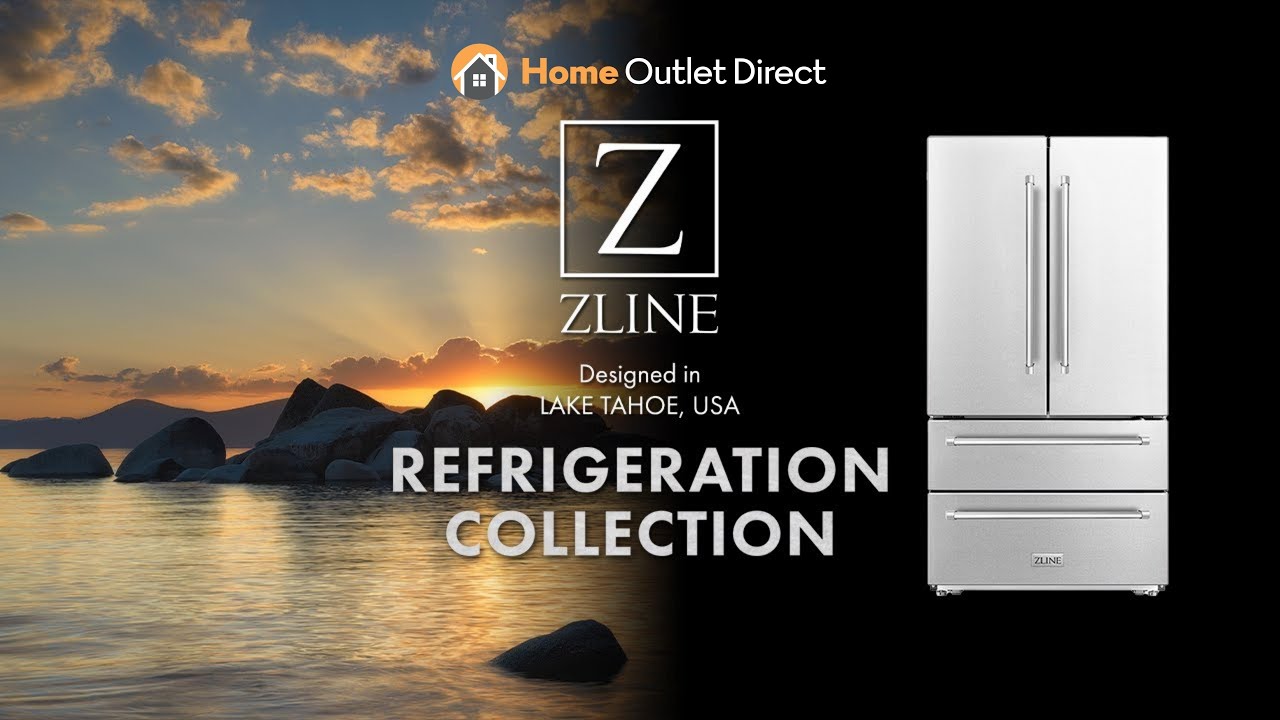 The Ultimate Choice In Refrigeration ZLINE Refrigerators (RFM36 & RFM36BS) YouTube