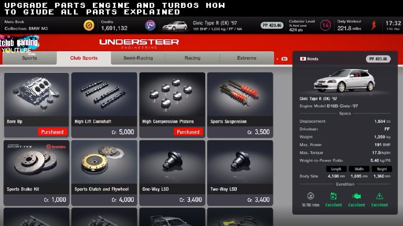 How To Upgrade Your Car in Gran Turismo 7 - Tuning Shop Guide