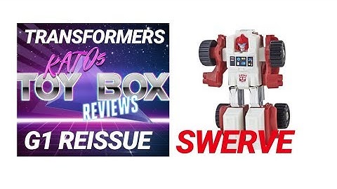TRANSFORMERS G1 REISSUE SWERVE MINIBOT REVIEW