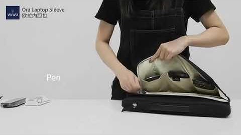 Túi đựng Laptop Wiwu Ora Laptop Sleeve sang trọng và lịch lãm