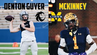 DENTON GUYER IS NOT MESSING AROUND  Denton Guyer vs McKinney | Texas High School Football