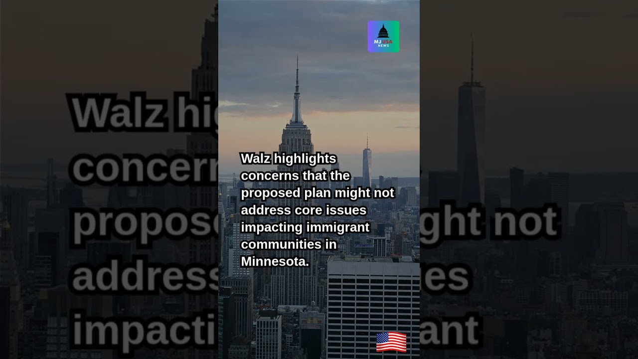 Tim Walz Doubts Trump Move to Dial Back Immigration Push