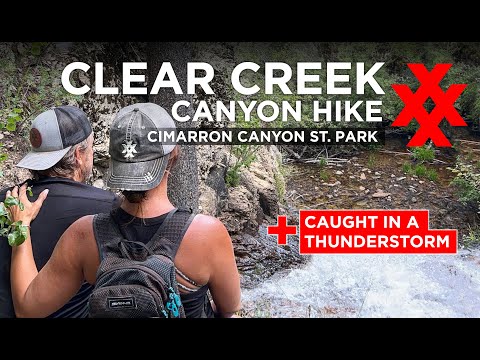 Hike Clear Creek of Cimarron Canyon in a Summer Monsoon