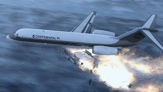 Continental Airlines Flight 1713 - Crash Animation