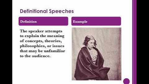 Information Speaking