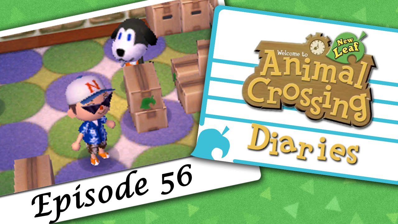 Animal Crossing: New Leaf Diaries :: Episode 056 - Goodbye, Friend... - YouTube