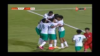 اهداف مباراة المنتخب اليمني والمنتخب السعودي للشباب اليوم