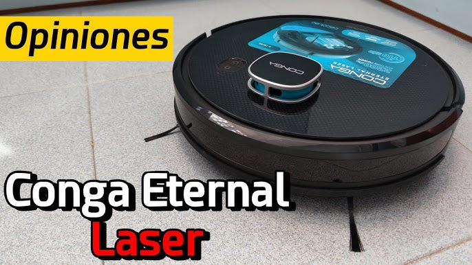 Cecotec Robot Vacuum Cleaner and Floor Mop Conga Eternal Pet Vital. Laser  Mappin