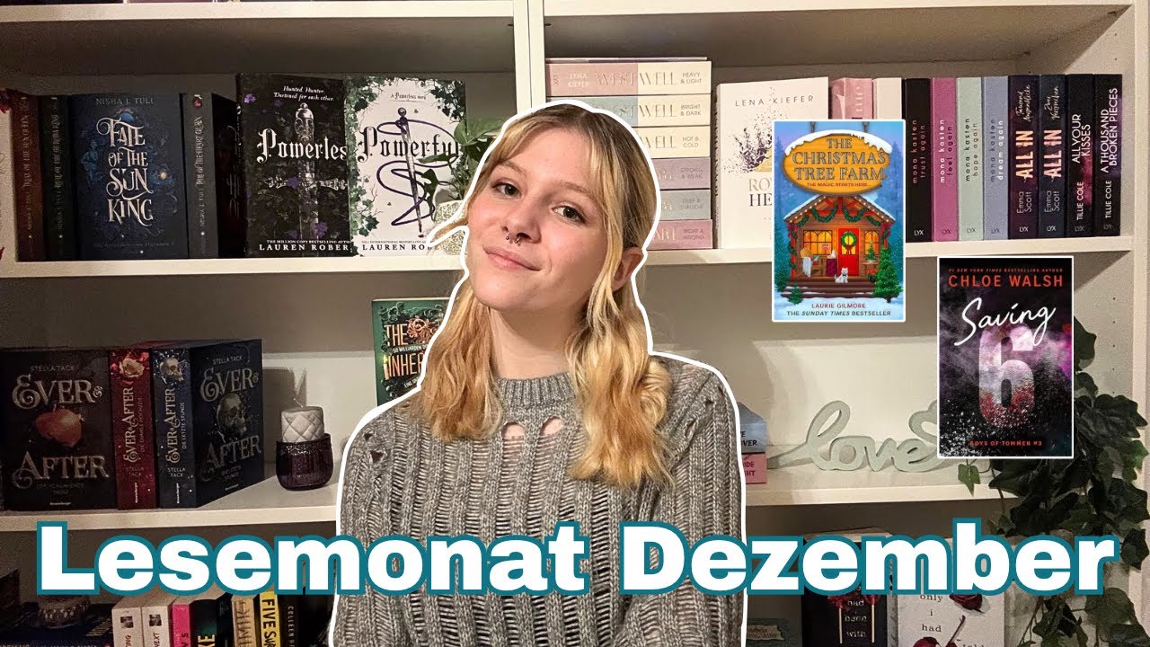 Alle 9 Bücher, die ich im Dezember beendet habe 📚 | Lesemonat Dezember