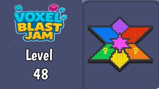 Voxel Blast Jam Level 48 Gameplay 
