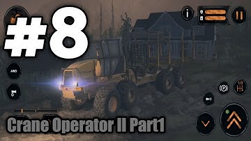 Crane Operator ll Part1 - Mudrunner Mobile - Android Gameplay Walkthrough