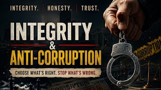 PSA- INTEGRITY AND ANTI-CORRUPTION: Ending Corruption Starts With You.