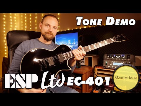 Tone Demo: ESP LTD EC-401 with EMG 60/81 [Almost no talking!]