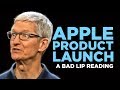 Apple product launch finally gets a hilarious Bad Lip Reading