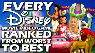 Every Disney Movie Tie-In Video Game Ranked From WORST To BEST