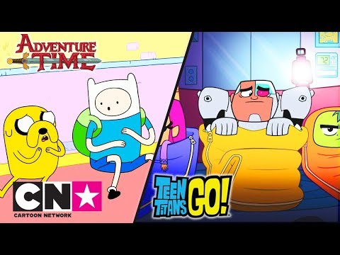 Юные титаны, вперед! + Время приключений | Девичник | Cartoon Network