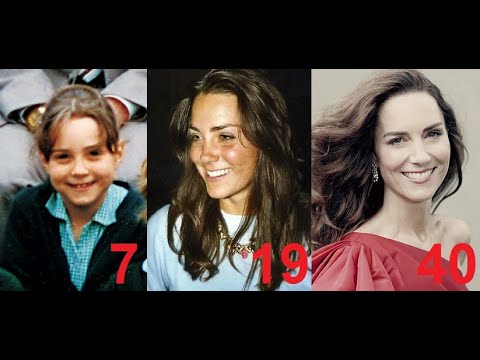 Princess Catherine From 0 To 40 Years Old