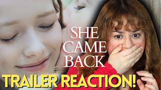 SHE CAME BACK MOVIE TRAILER REACTION! (AMYBETH MCNULTY AND MEGAN FOLLOWS)