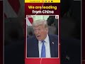 #mustwatch Trump Says US Is Leading China As He Highlights America's Economic Strength