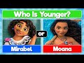 Guess Who's Younger | Disney Quiz