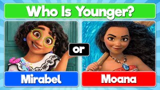 Guess Who's Younger | Disney Quiz screenshot 4