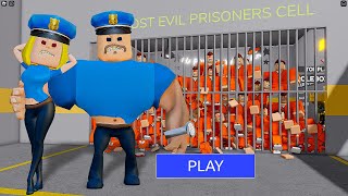 Secret Prison Mode! Funny Moments in Barry's Prison Run Roblox screenshot 4