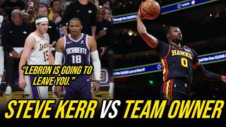 Russell Westbrook HINAMON Ang Buong Lakers | Steve Kerr vs Team Owner dahil kay Jonathan Kuminga