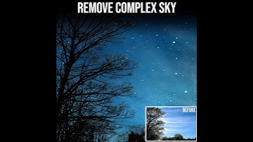 Replace Fringes Around Trees During Sky Swap in a minute #trending #shorts #viral #photoshop