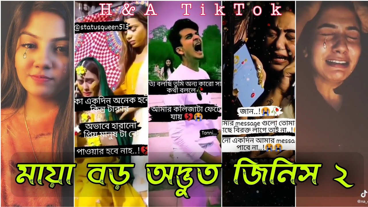 💔Part 25 মনের কষ্টের টিক টক💔Bangla sad tik tok💔//viral tik tok 2021💔