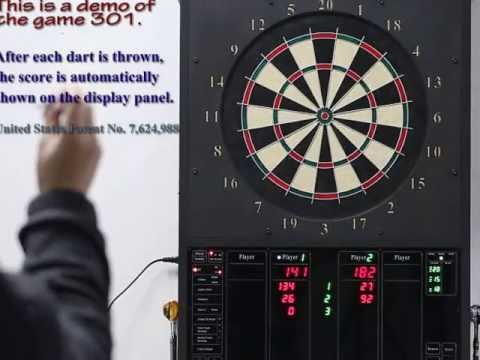 electronic cork dart board