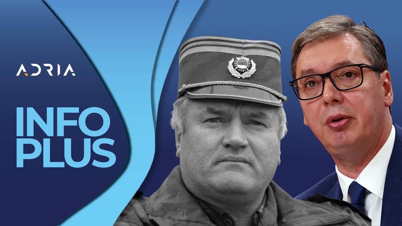 #INFO PLUS #PREMINUO GENERAL RATKO MLADIĆ #ZAGREB, PRIŠTINA I TIRANA PRIJETE SRBIJI