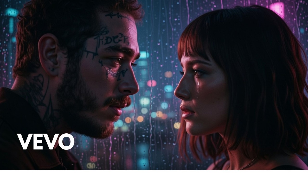 Post Malone ft. Halsey - Broken Promises (Emotional Sad Heartbreak Ai Song Lyrics Video)